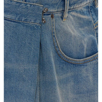 Maison Margiela Maison Margiela Women Denim Wallet Midi Skirt