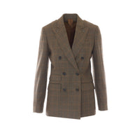 Max Mara Women Deserto Double-Breasted Batavian Blazer By Lana Mouline