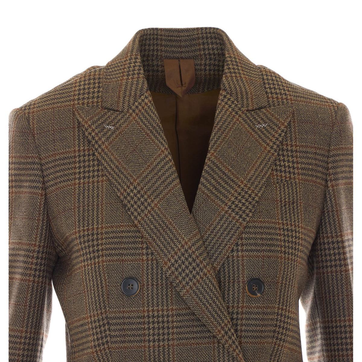 Max Mara Women Deserto Double-Breasted Batavian Blazer By Lana Mouline