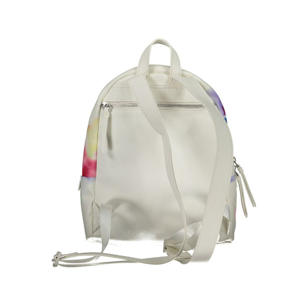 Desigual White Polyester Women's Backpack