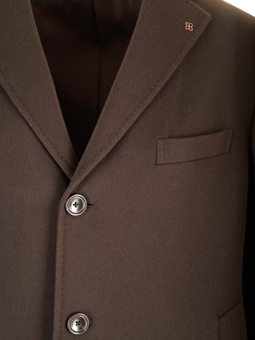 Tagliatore Men Wool And Cashmere Coat