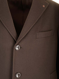 Tagliatore Men Wool And Cashmere Coat