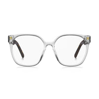 Marc Jacobs Eyeglasses Square Full Rim, Transparent/Havana Frame and Clear Demo Lenses Lens MARC7260AIO00