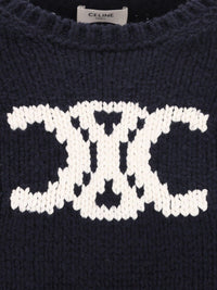 Celine Women Triomphe Jacquard Knit
