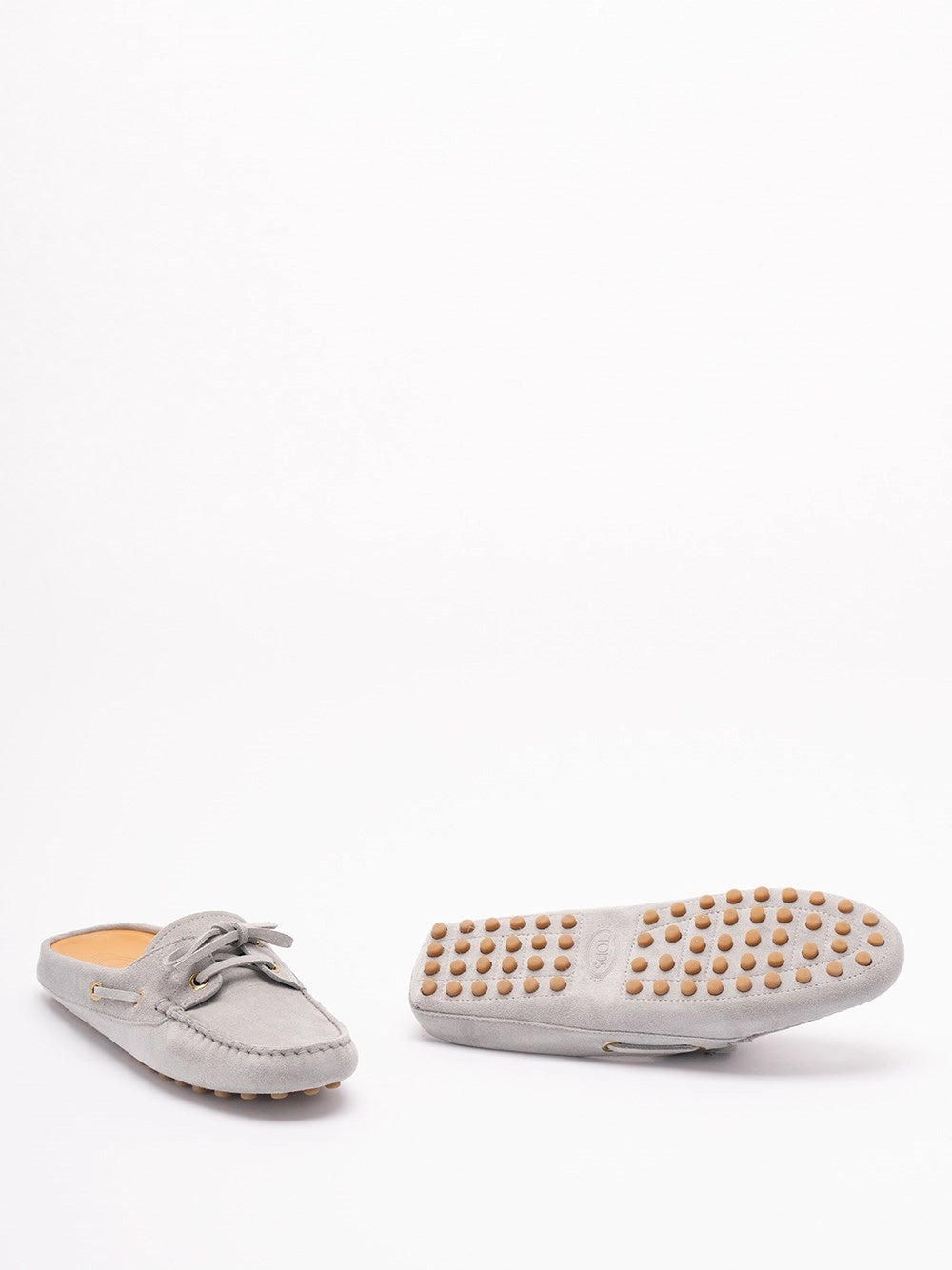 Tod's Women `Glove Gommino` Loafers In Suede