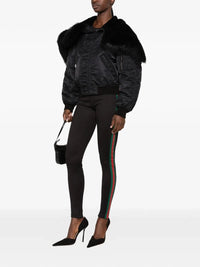 Gucci Gucci Women Technical Jersey Leggings With Web Insert