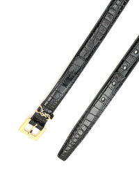 Saint Laurent Women Ysl Logo Belt