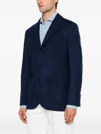 Brunello Cucinelli Men Cashmere Jersey Blazer
