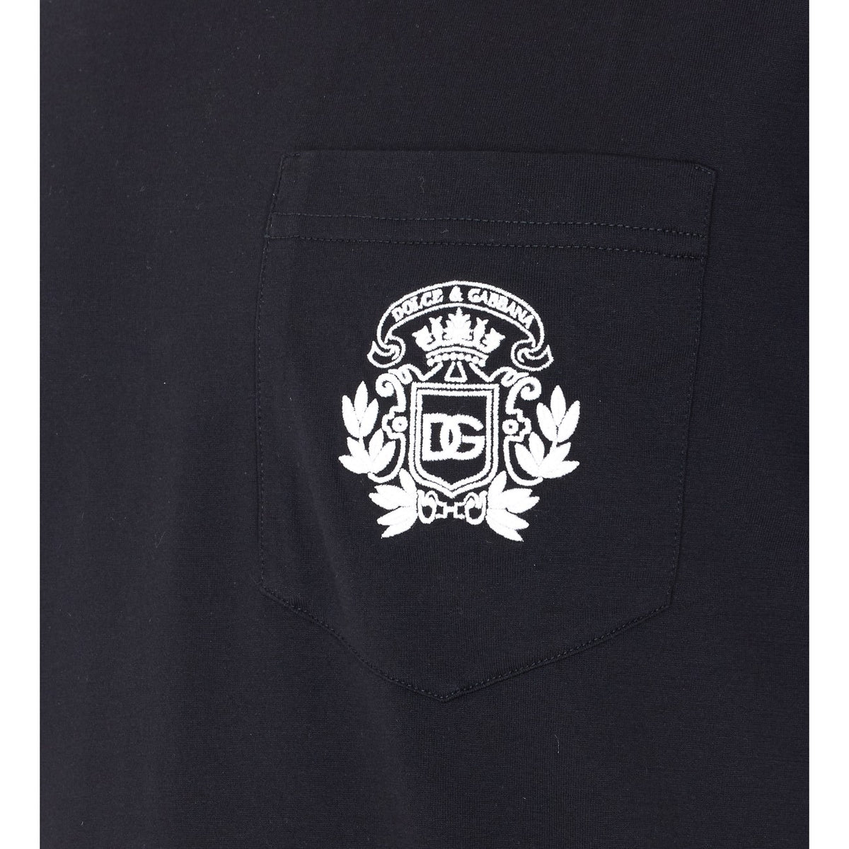 Dolce&Gabbana Men Dg Embroidered Logo T-Shirt