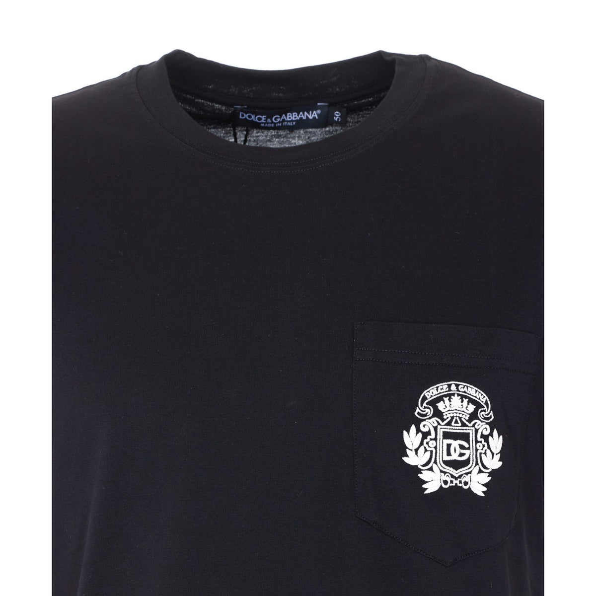 Dolce&Gabbana Men Dg Embroidered Logo T-Shirt