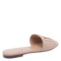 Dolce&Gabbana Dolce&Gabbana Women Dg Logo Leather Slides