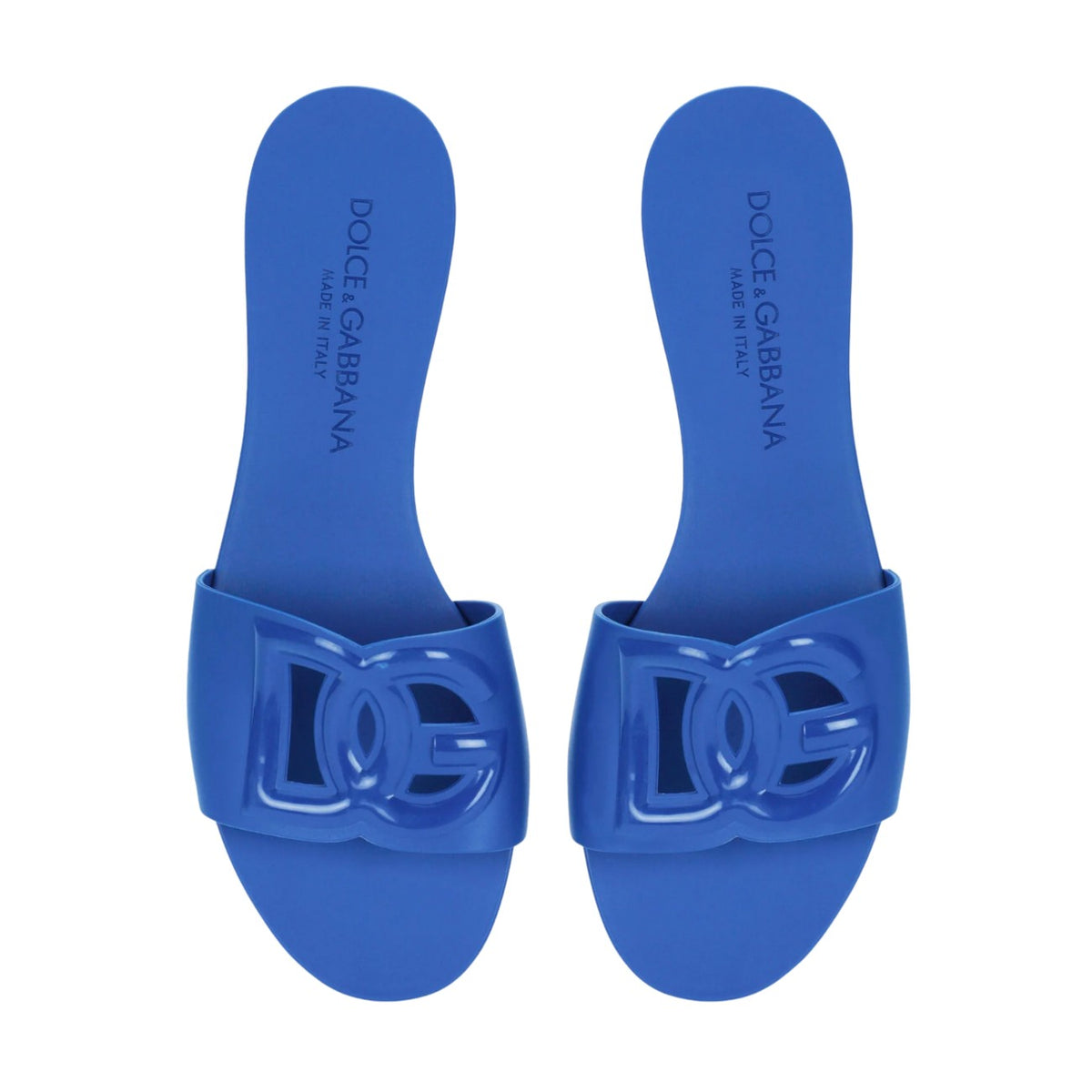 Dolce&Gabbana Dolce&Gabbana Women Dg Logo Rubber Beachwear Slide Sandals