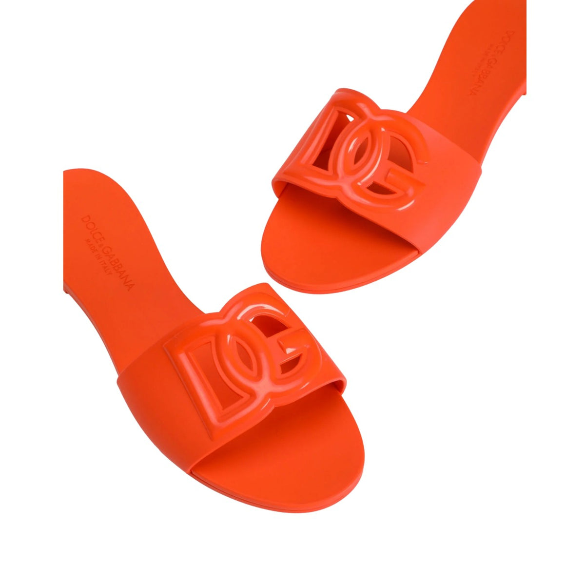 Dolce&Gabbana Dolce&Gabbana Women Dg Logo Rubber Beachwear Slide Sandals