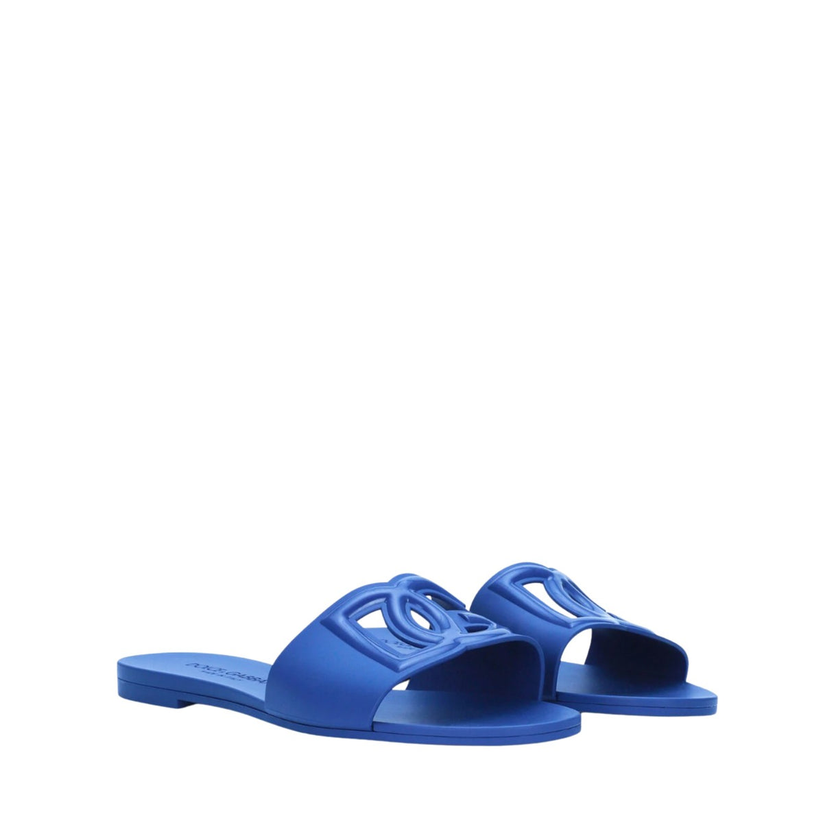 Dolce&Gabbana Dolce&Gabbana Women Dg Logo Rubber Beachwear Slide Sandals