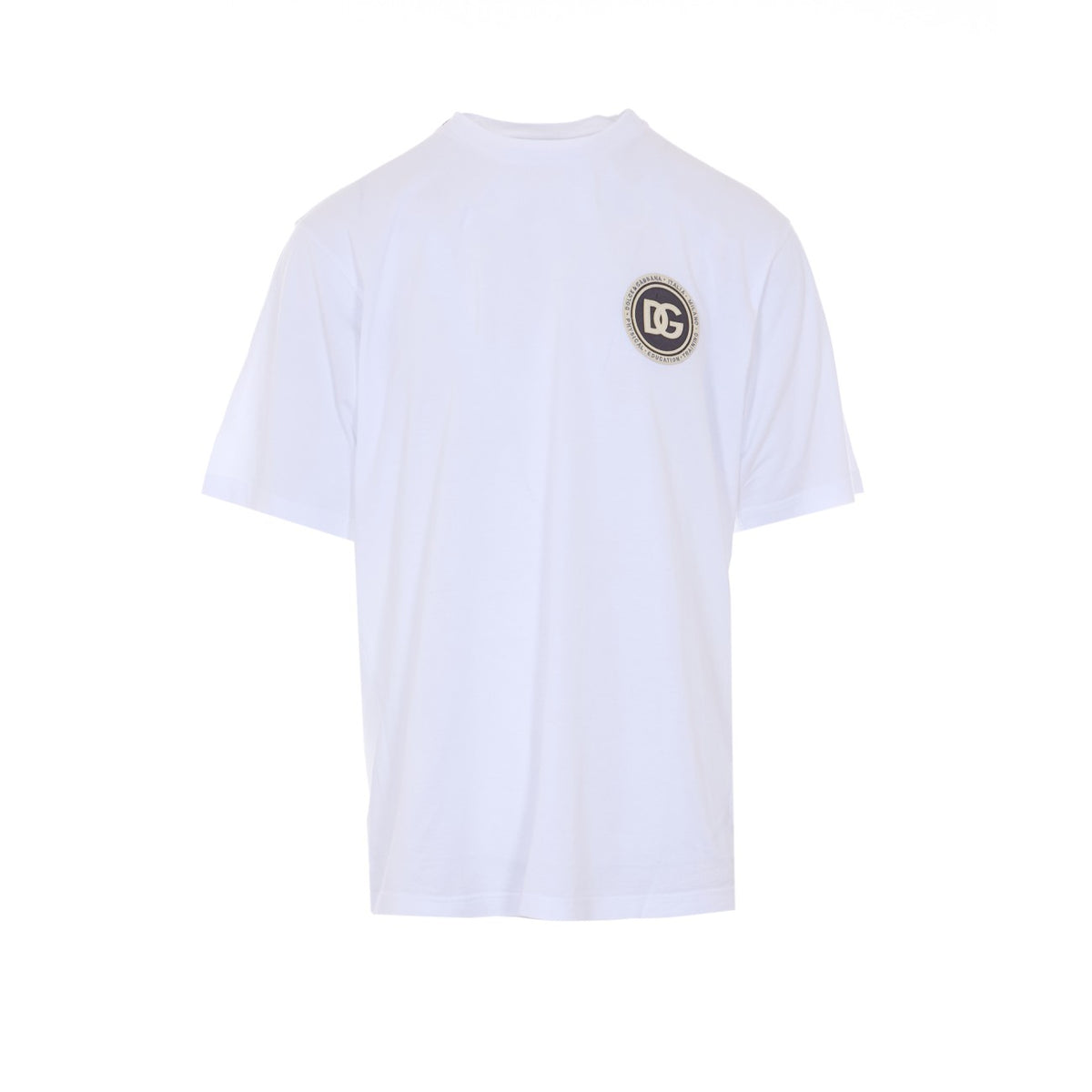 Dolce&Gabbana Men Dg Patch Logo T-Shirt