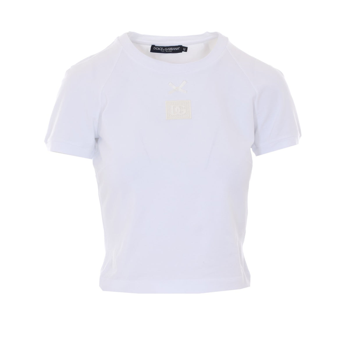 Dolce&Gabbana Women Dg Patch Logo T-Shirt