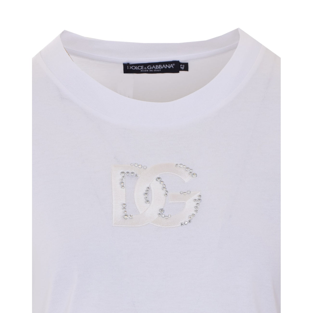 Dolce&Gabbana Dolce&Gabbana Women Dg Patch Logo T-Shirt