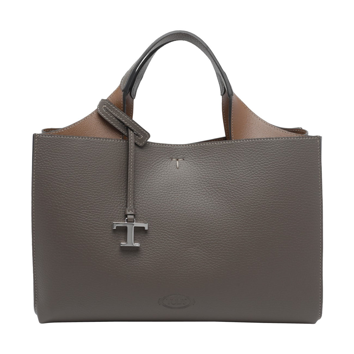 Tod's Women Di Reverse Leather Tote Bag