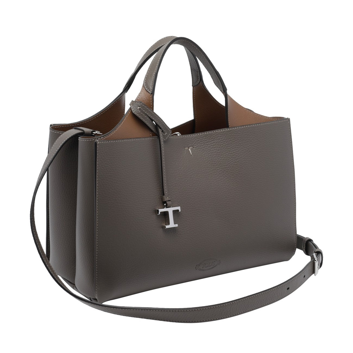 Tod's Women Di Reverse Leather Tote Bag