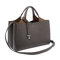 Tod's Women Di Reverse Leather Tote Bag