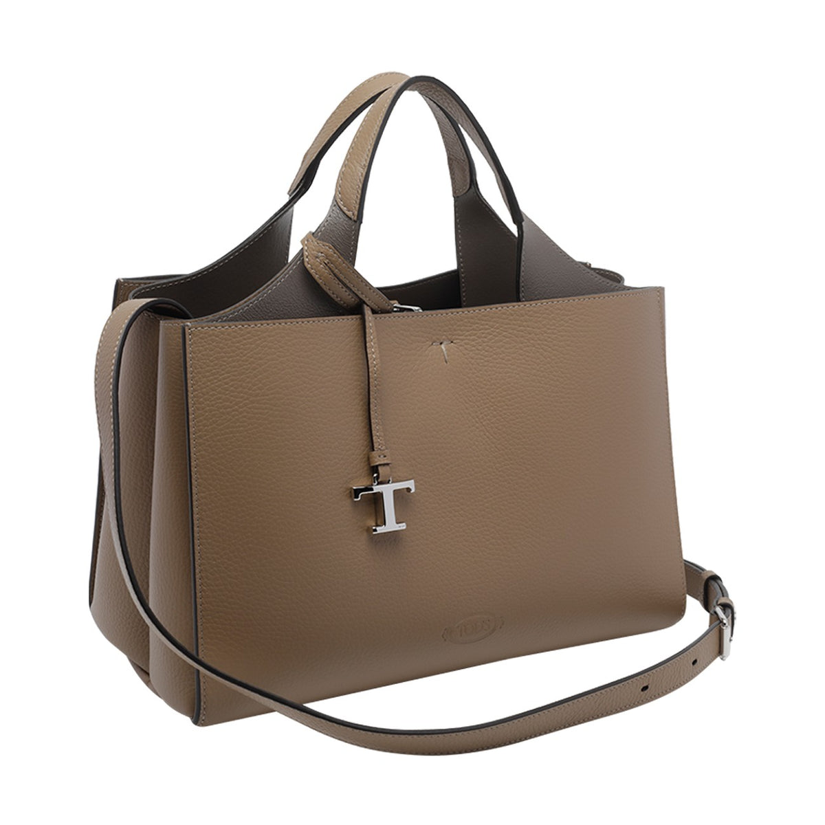 Tod's Women Di Reverse Leather Tote Bag