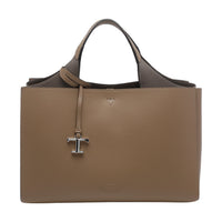 Tod's Women Di Reverse Leather Tote Bag