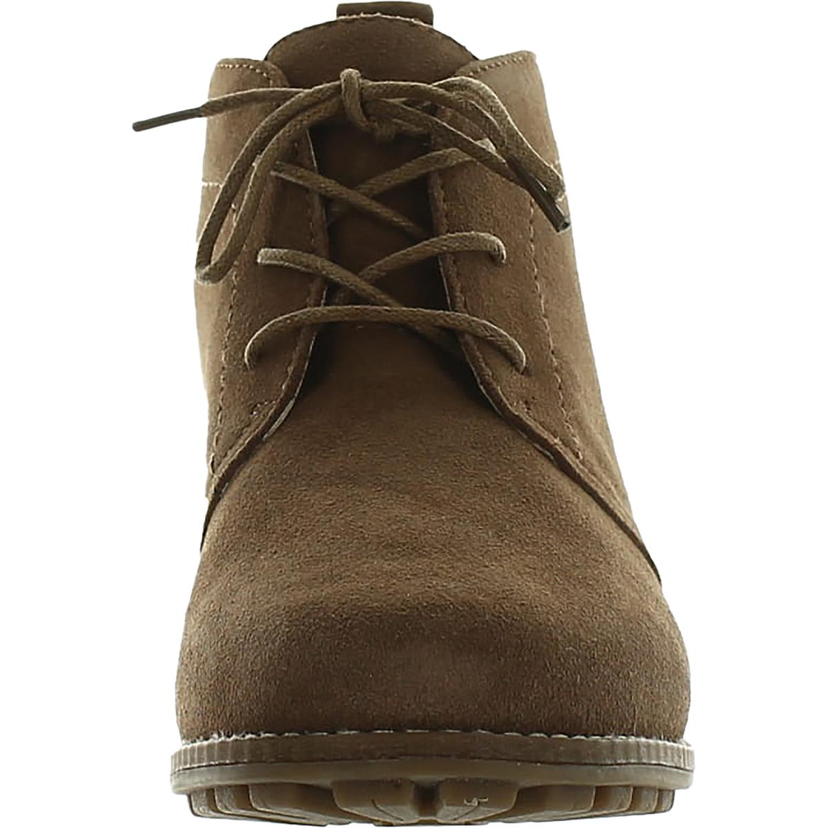 Auburn Womens Padded Insole Round Toe Booties