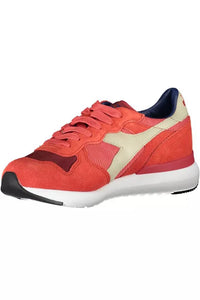 Diadora Red Leather Women Women's Sneaker