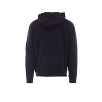 C.P. Company Men Diagonal Raised Fleece Lens Logo Hoodie
