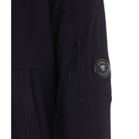 C.P. Company Men Diagonal Raised Fleece Lens Logo Hoodie