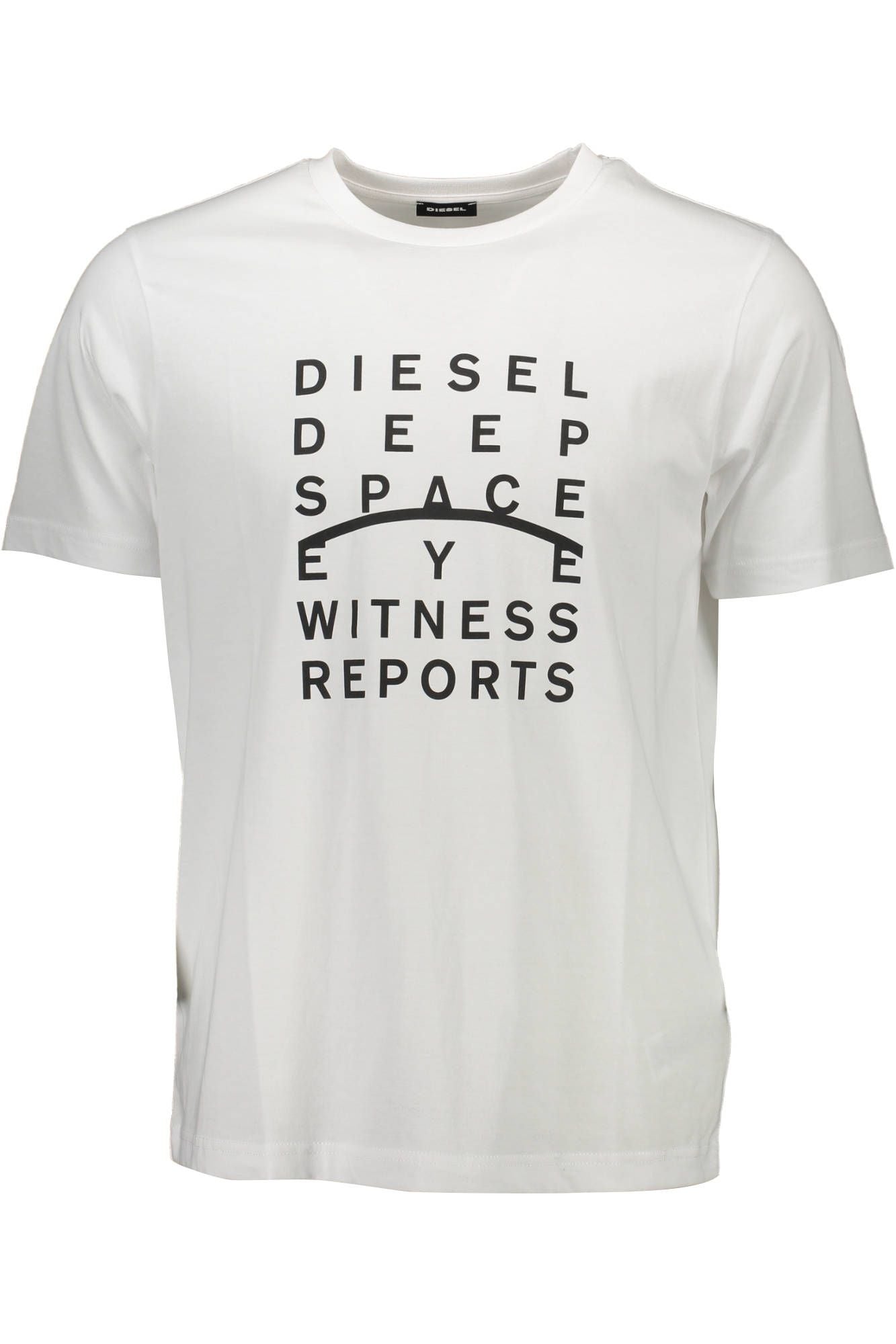 Diesel White Cotton Men Men's T-Shirt