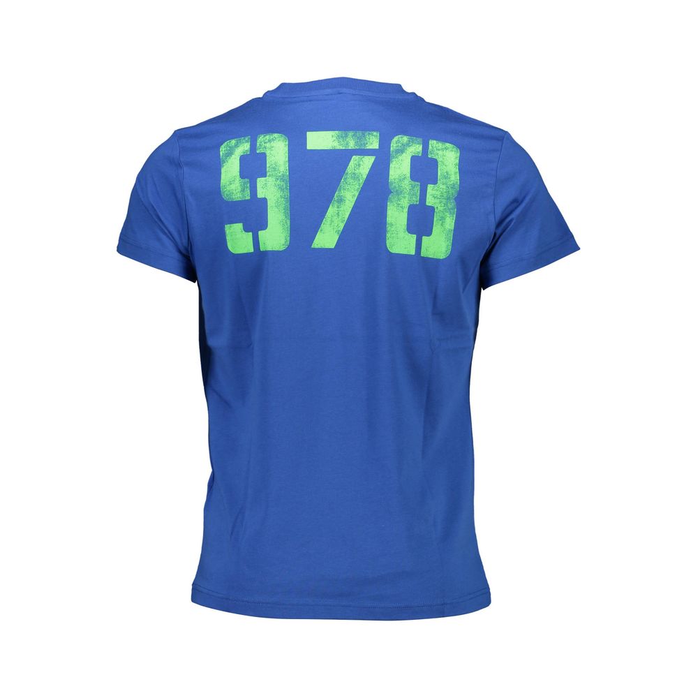 Diesel Blue Cotton Men Men's T-Shirt