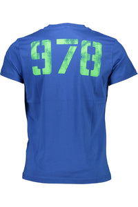 Diesel Blue Cotton Men Men's T-Shirt