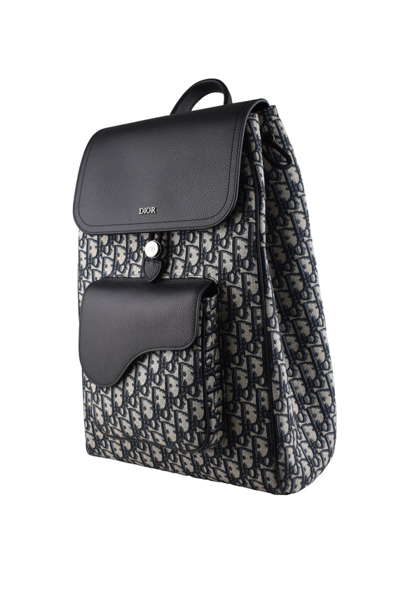 Dior Men Dior Saddle Backpack