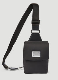 Dolce & Gabbana Men Logo Plaque Nylon Belt Bag