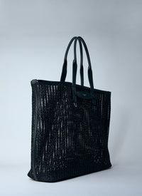 Dolce & Gabbana Men Woven Mesh Tote Bag