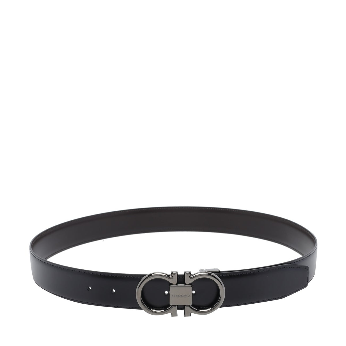 Ferragamo Ferragamo Men Double Adjustable Gancini Belt