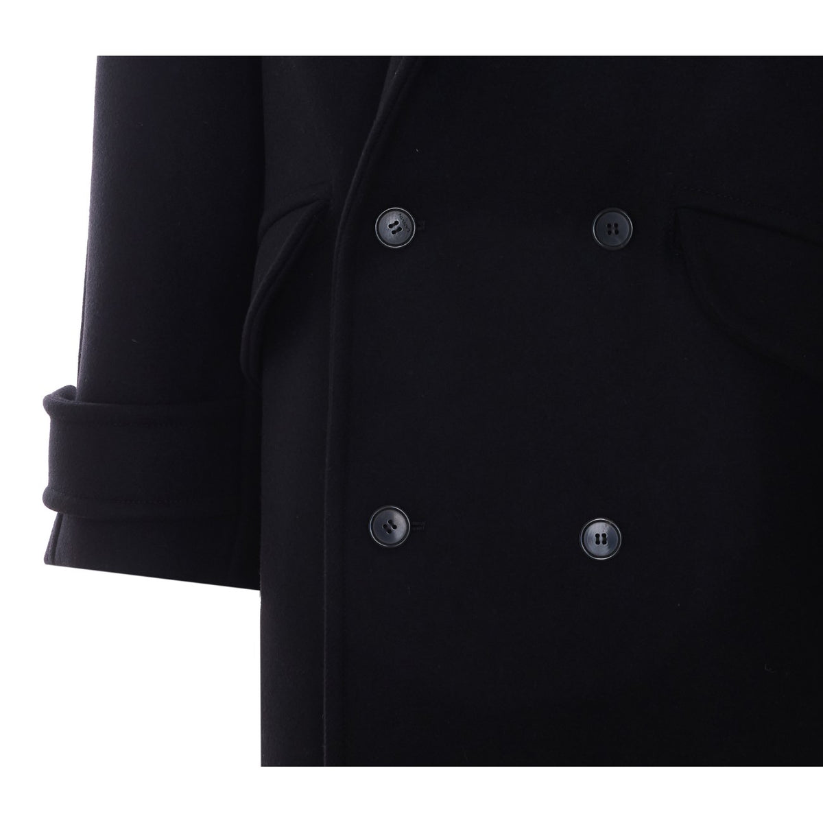 Lanvin Lanvin Men Double Breasted Button Coat