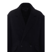 Lanvin Lanvin Men Double Breasted Button Coat
