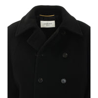 Saint Laurent Saint Laurent Women Double Breasted Coat