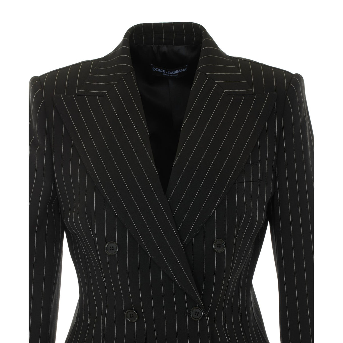 Dolce&Gabbana Women Double Breasted Striped Jacket
