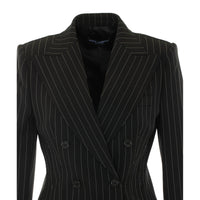Dolce&Gabbana Women Double Breasted Striped Jacket