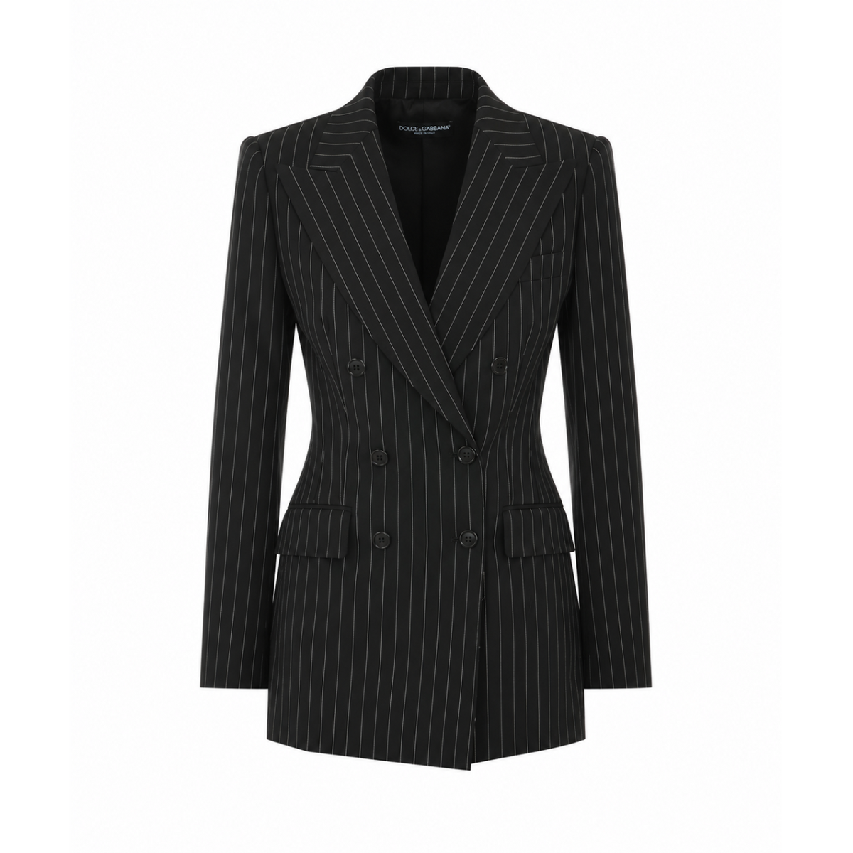 Dolce&Gabbana Women Double Breasted Striped Jacket
