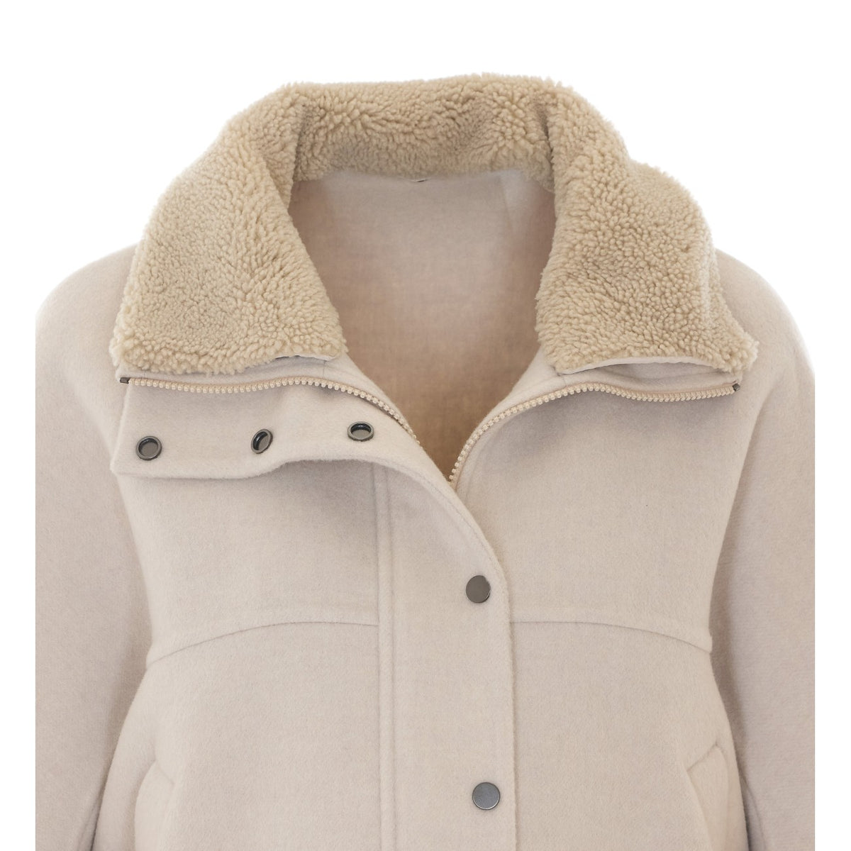 Brunello Cucinelli Women Double Cloth Hand-Crafted