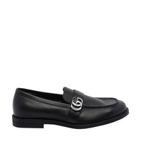 Gucci Men Double Gg Logo Loafers