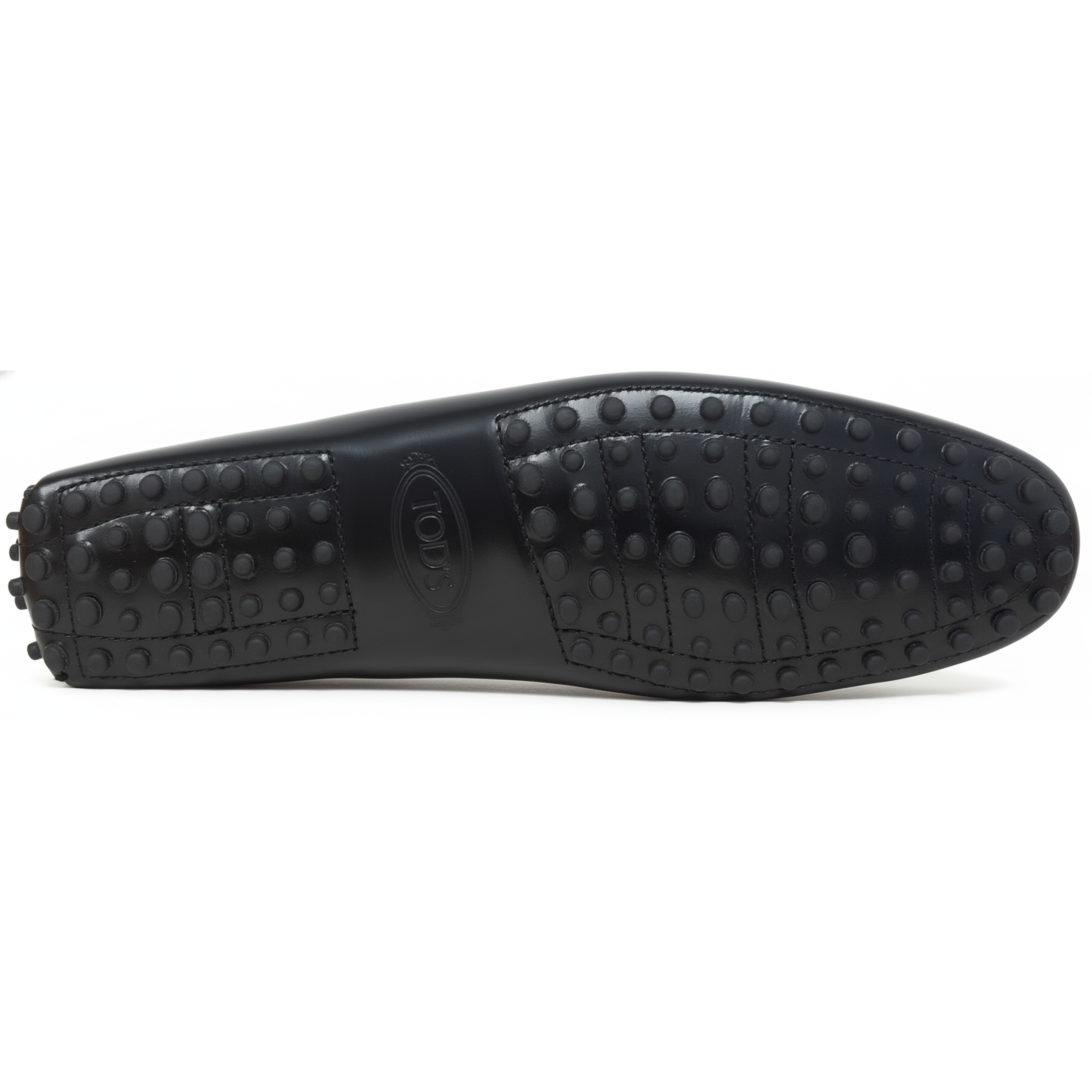 Tod's Mens Black Gommino Loafer