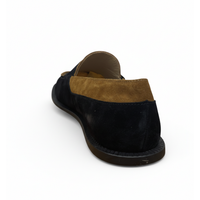 TODS MENS LOAFERS IN BLACK MULTI