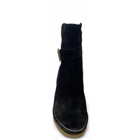 Tods Smooth Leather Ankle Boots in Black