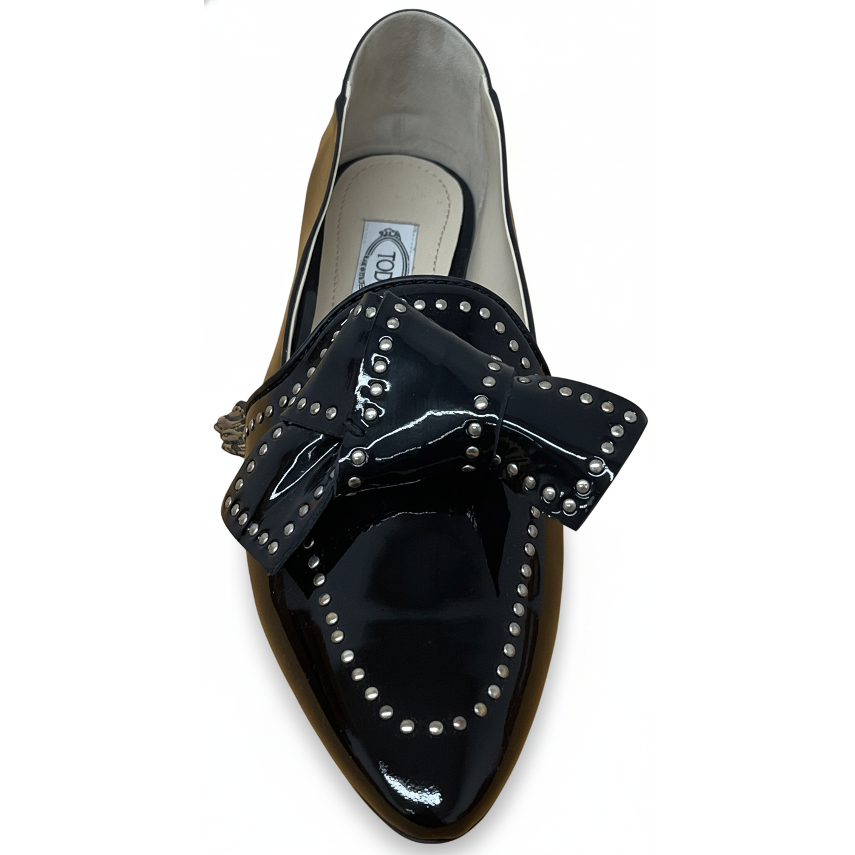 Tods Leather Gommino Driving Loafers in Black