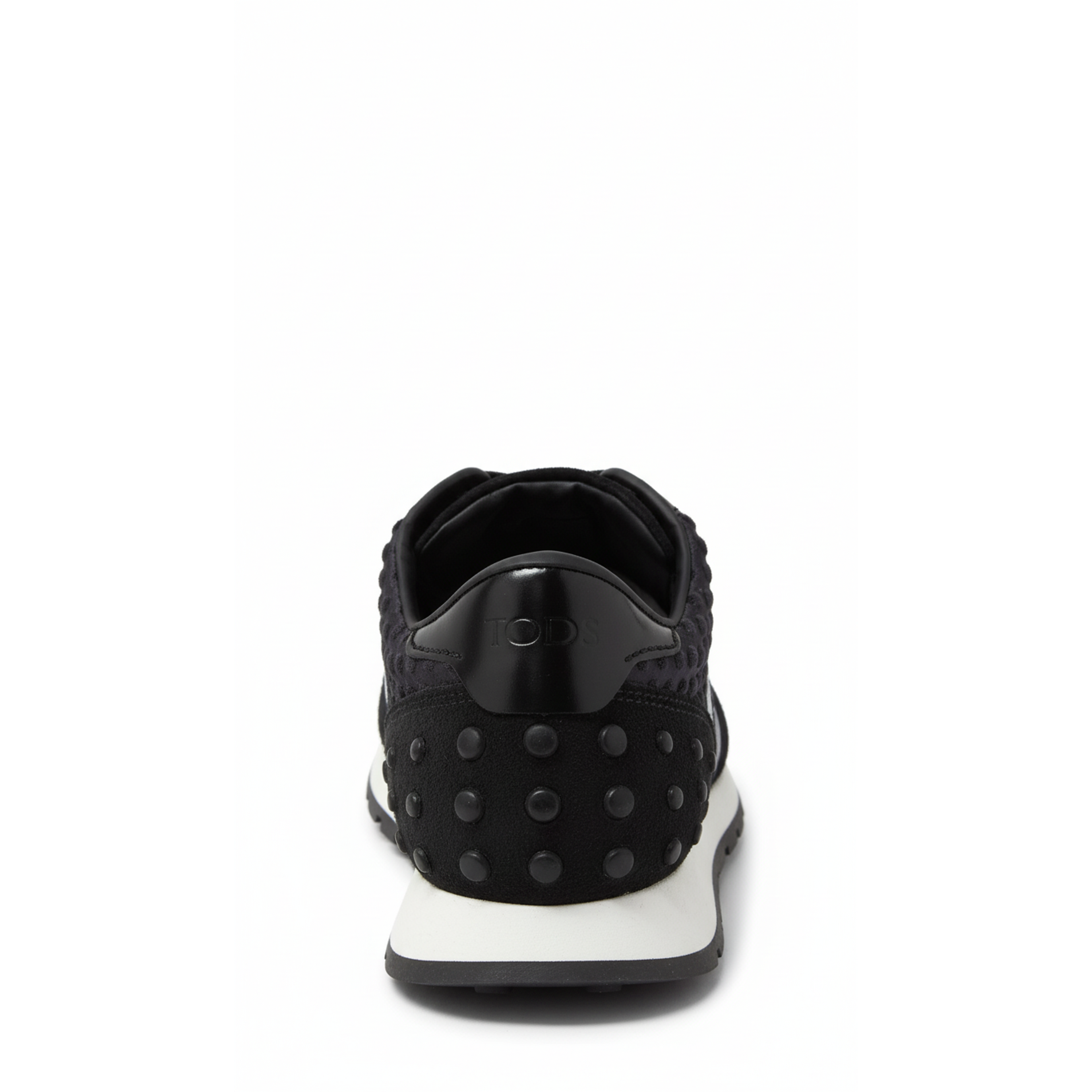 Tods Smooth Leather Lace-Up Sneakers